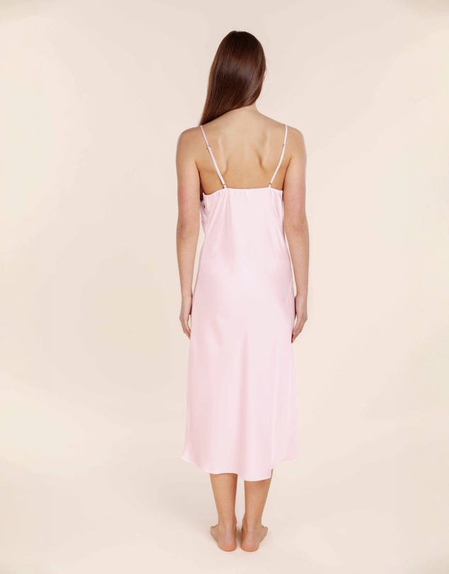 Gingerlilly - Magnolia Silky Satin Long Gown