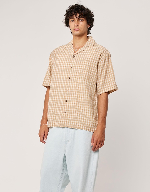 Rolla's - Palomino Check Bowler Shirt
