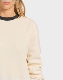 Academy Brand - Maggie Contrast Crew Sweat