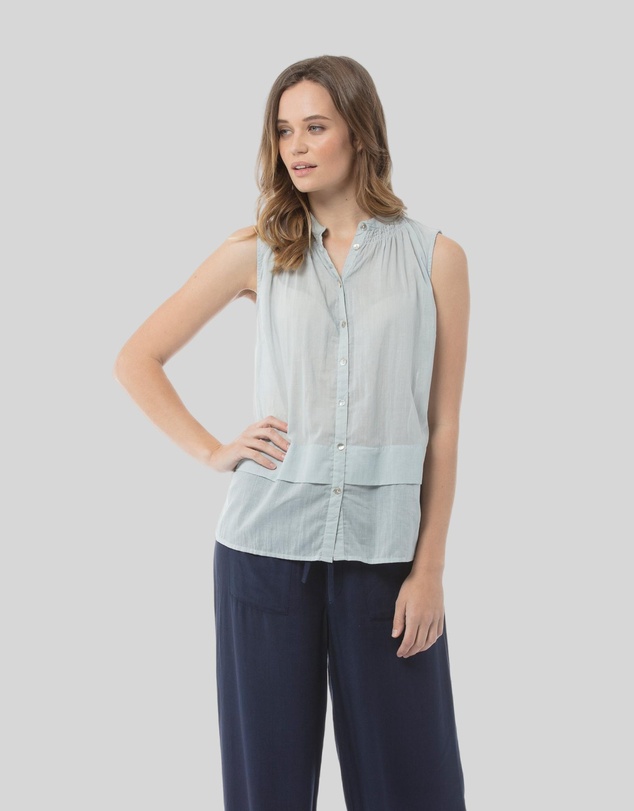 KAJA Clothing - Francesca Top - Blue