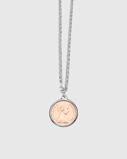 Von Treskow - Belcher Necklace with One Cent Coin