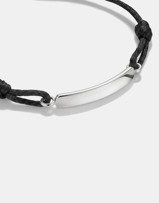 THOMAS SABO - THOMAS SABO Textile bracelet black