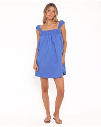 Petal & Pup - Helia Mini Dress - Cobalt Blue