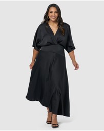 Pink Dusk by Curve Project - My Boo Midi Dress