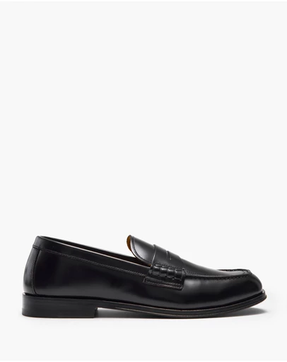 Aquila - D'ORO Collection - Prescott Hi-Shine Penny Loafers