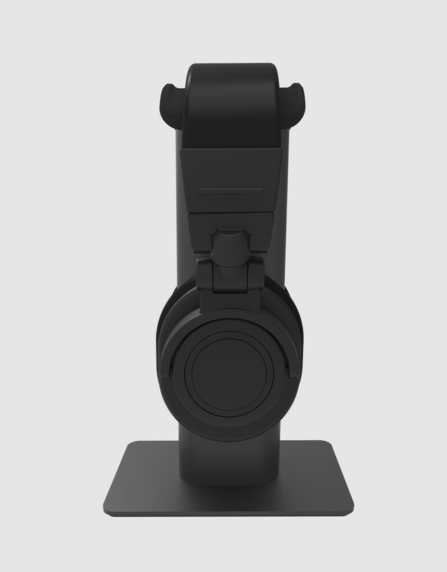iWorld - Kanto H2 Premium Universal Desktop Headphone Stand, Black