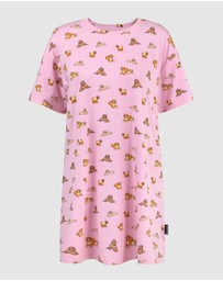 Bamboozld - Womens Cavoodles Jersey Night-Tee