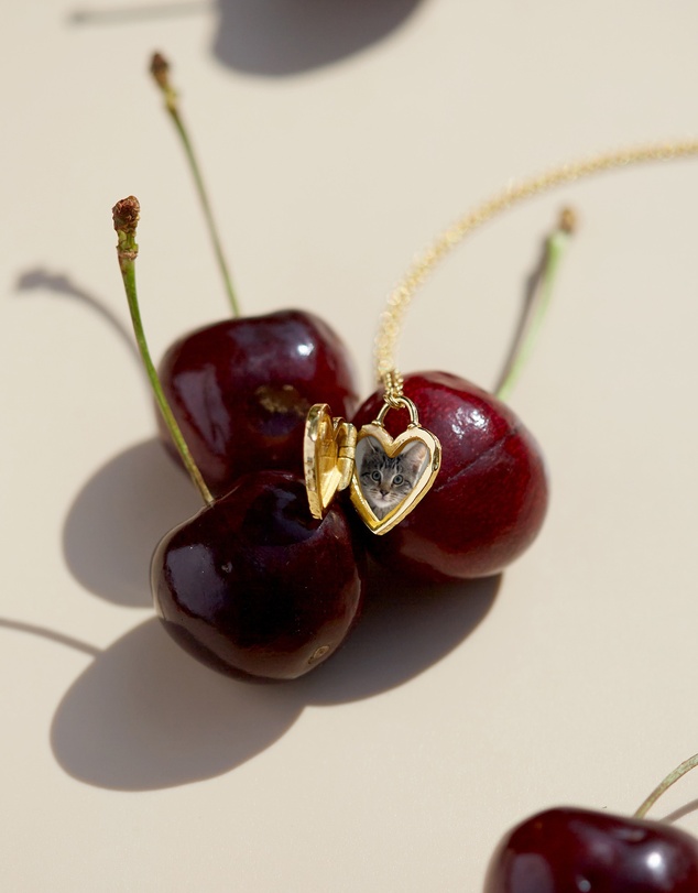 Ottoman Hands - Heart Locket Pendant Necklace