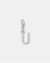 THOMAS SABO - Charm Pendant Letter U Silver