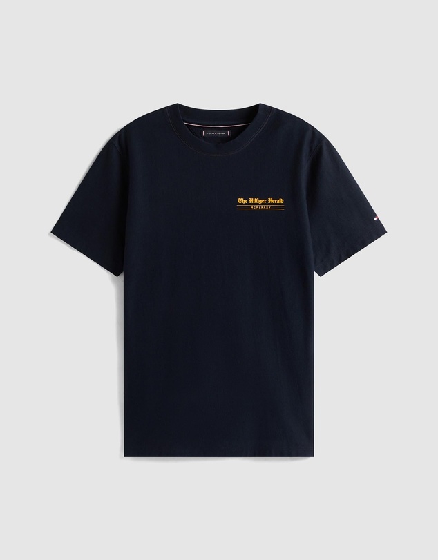 Tommy Hilfiger - Back Logo Jersey Crew Neck T-Shirt