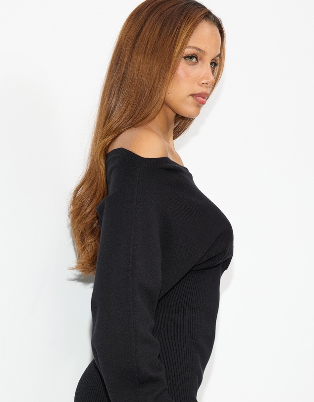 Dazie - Nori Slouchy Knit Dress
