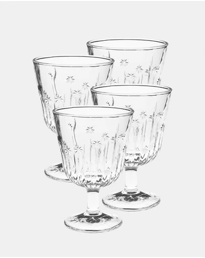 HOTTIE - Jollie 4-Piece Goblet Glasses