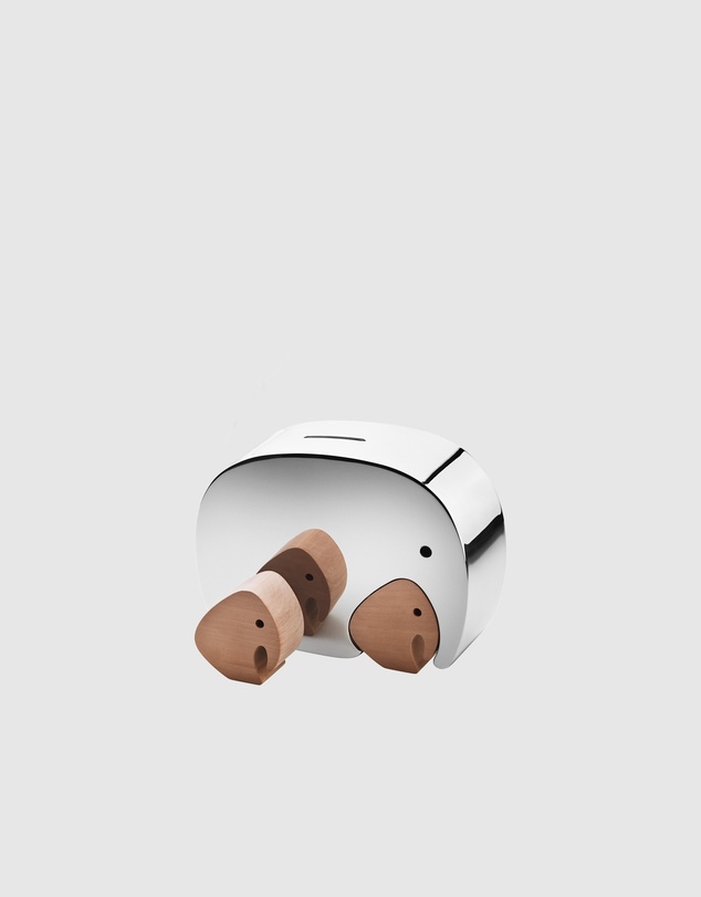 Georg Jensen - Moneyphant With Twins Money Bank