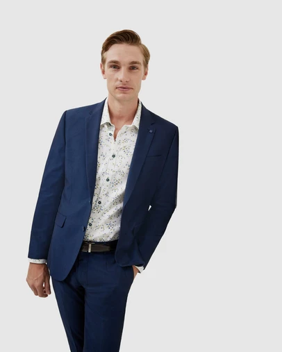 Politix - Ultra Slim Fit Two-tone Tailored Jacket