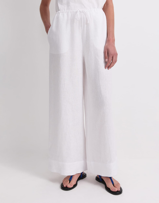 Sportscraft - Ariana Wide Leg Linen Pant