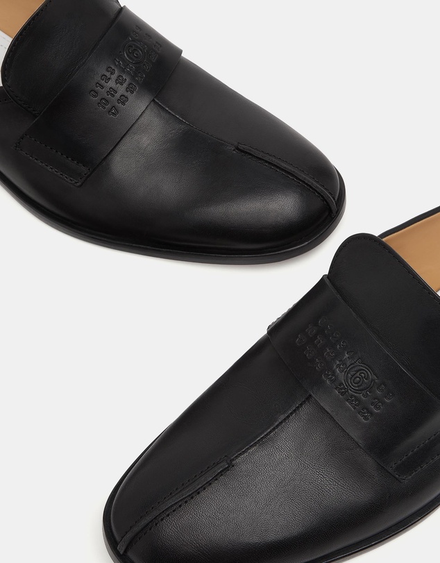 MM6 Maison Margiela - Slip On Leather Slides - Women's