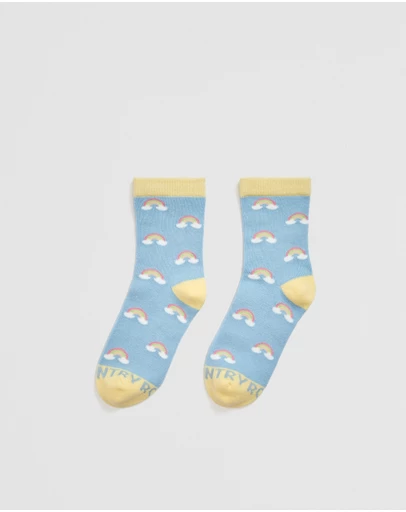 Country Road - Rainbow Sock