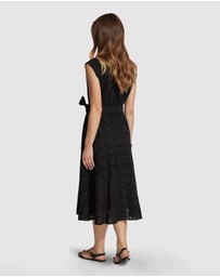 Decjuba - Eden Broderie Midi Dress