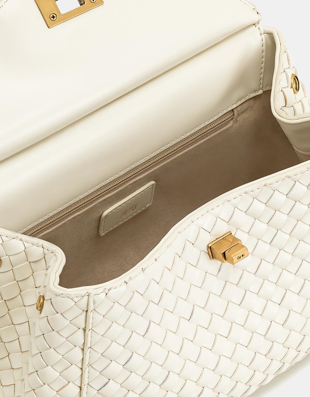 JW PEI - Lucia Classic Top Handle Woven Bag