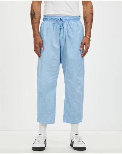 Surrounded By Ghosts - The Eskolaite Linen Drawstring Pants