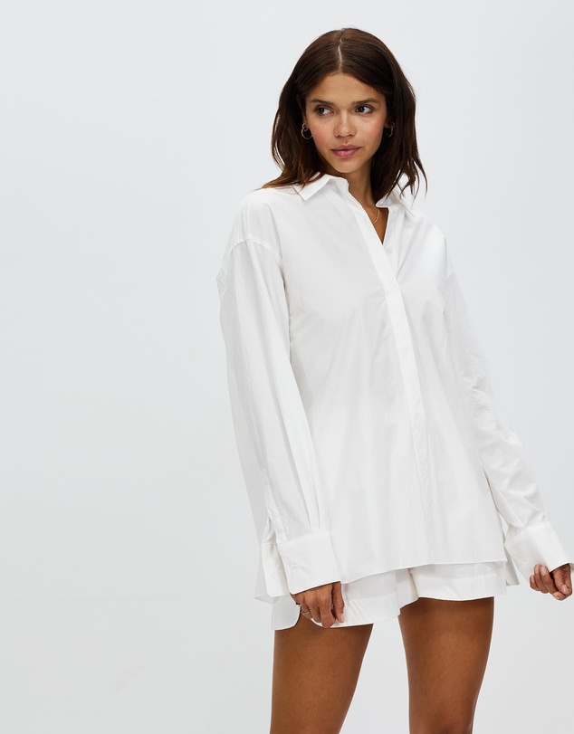 BONDI BORN - Baros Long Sleeve Shirt