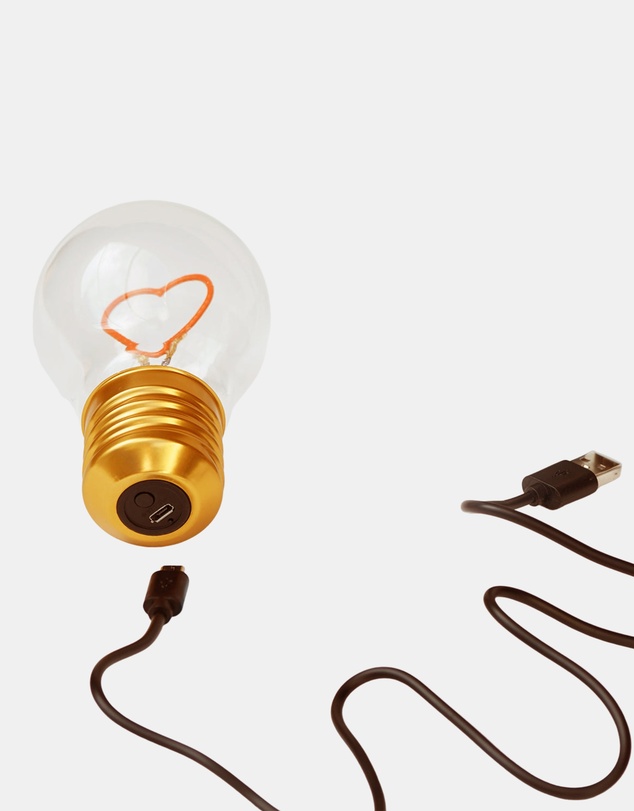 Suck UK - Cordless Lightbulb Heart