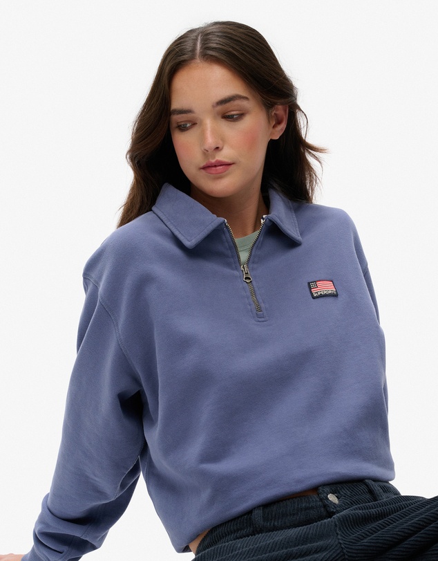 Superdry - Athletic Collared Half Zip