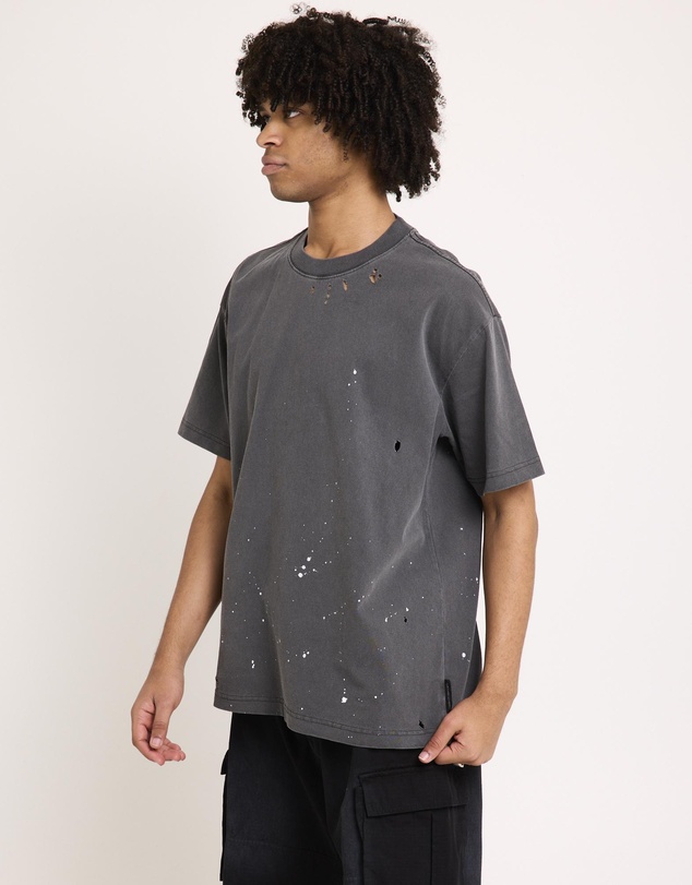 Black Noise White Rain - Trashed T-Shirt