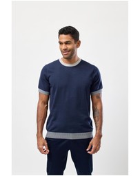 Brooksfield - Crew Neck Knitted Tee