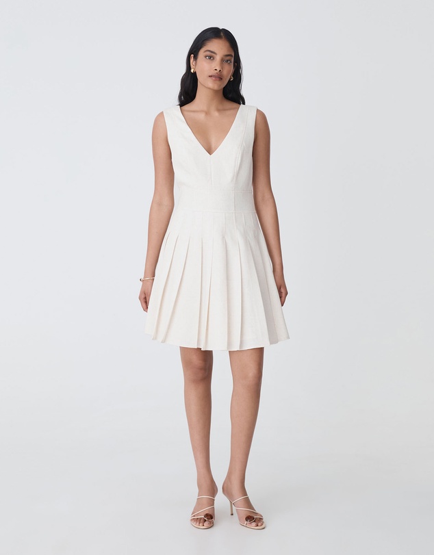 Forcast - Mikala Pleated Mini Dress