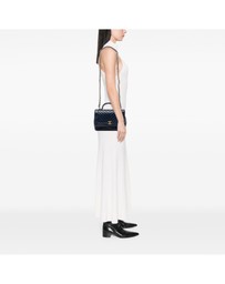 Pre-Loved by Azura Reborn - Pre-Loved CC Chevron Aged Calfskin Top Handle Flap