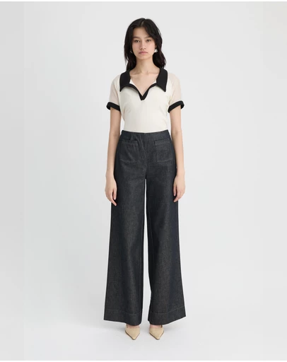 Madre Natura - Rose Boronia Denim Pants