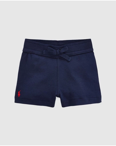 Polo Ralph Lauren - Cotton Interlock Shorts - Babies