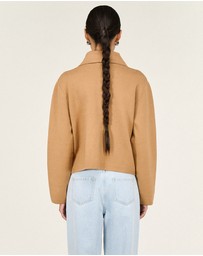 Staple the Label - Aura Knit Barn Jacket