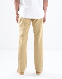 3 Wise Men - 3 Wise Men Tapered Fit Chino -  Tan