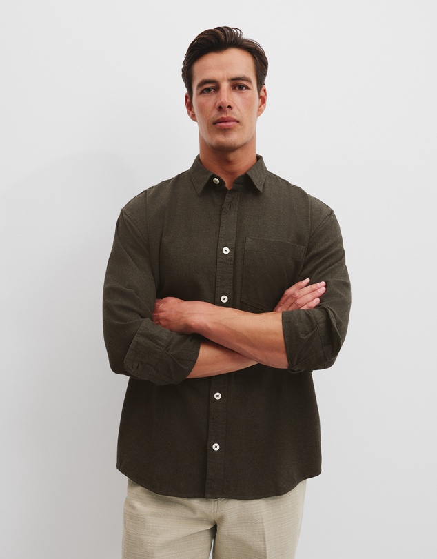 Country Road - Relaxed Fit Heavy Brushed Shirt