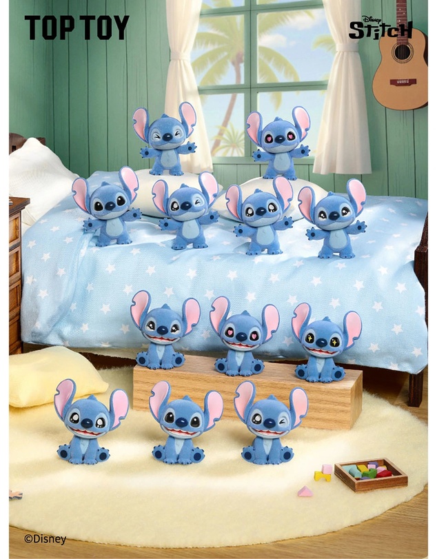 Jasnor - Disney Stitch Mini Fluffy Series Figures Surprise Bag