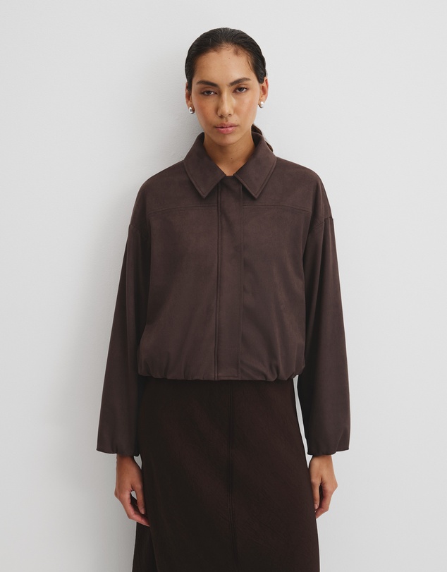Country Road - Faux Suede Jacket