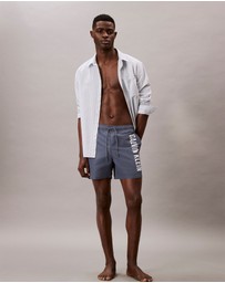 Calvin Klein - Intense Power Medium Drawstring Swim Shorts