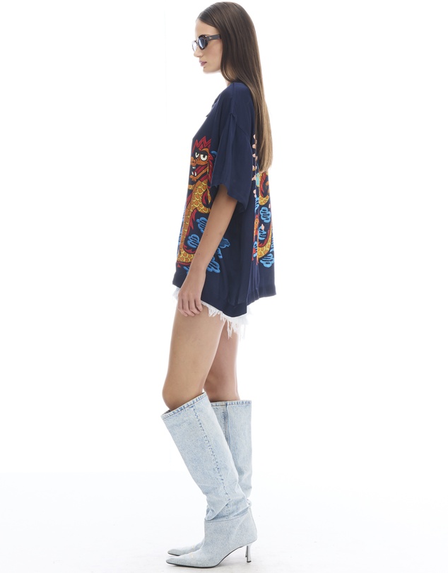 THE TALES - Lucky Dragon oversized Shirt