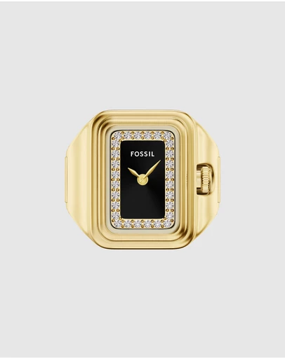 Fossil - Raquel Watch Ring Gold Analogue