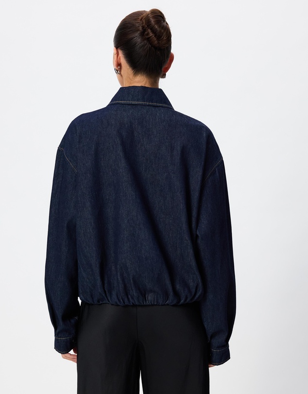 Tussah - Margot Chambray Bomber Jacket
