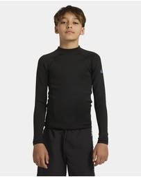 Quiksilver - Boys 4 to 16 Everyday Heat Long Sleeve UPF 50 Surf T-Shirt