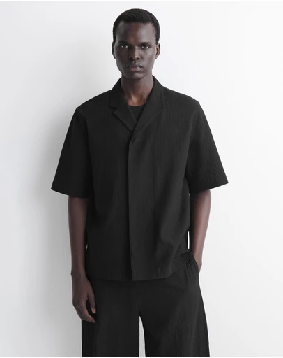 COS - Seersucker Resort Shirt