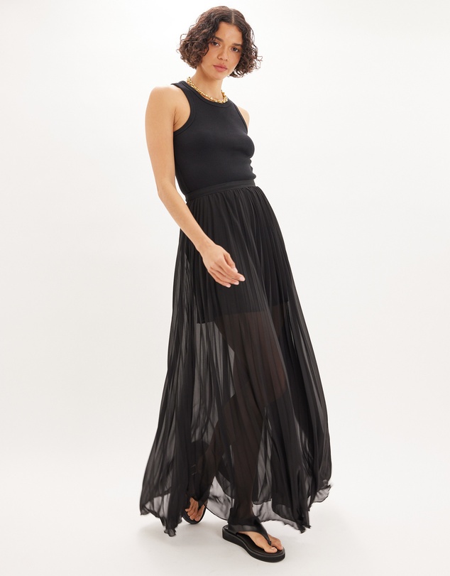 Amelius - Leonore Pleated Maxi Skirt