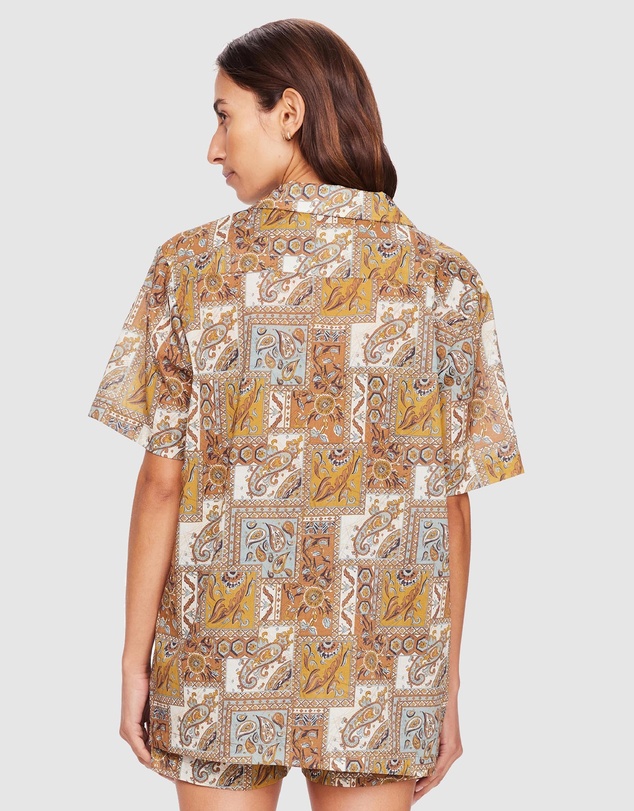 The Upside - Vadella Andie Paisley Shirt