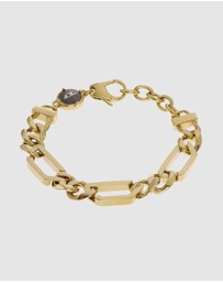Diesel - Steel Gold Tone Bracelet