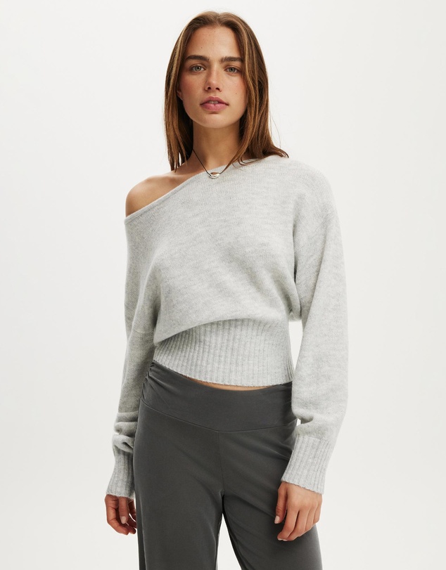 Cotton On - Softest Luxe Off Shoulder Knit