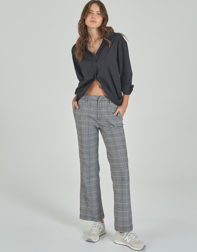 DRICOPER DENIM - Check Kick Flare Trousers