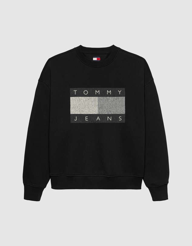 Tommy Jeans - 90S Distressed Flag Crew Sweatshirt
